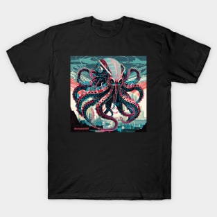 Octopus Prime Arises to the Dankness of a New Morning T-Shirt